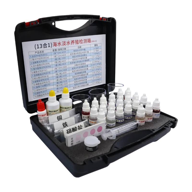 A54-3 13-in-1 Seawater & Freshwater Aquaculture Testing Box product photo